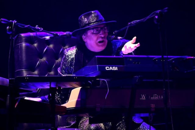 Charly García se presentó en el ex predio de la Rural de Rosario\u002E (Juan José García)