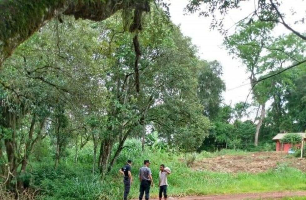 Desesperada búsqueda de un nene de la Aldea Mbororé en Iguazú