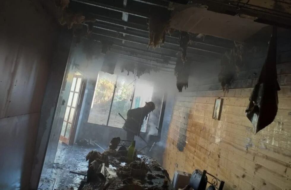 Otro incendio dejó prácticamente en la calle a una familia sanjuanina