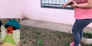 El bebé fue encontrado en una casa en barrio Alberdi de Río Cuarto\u002E