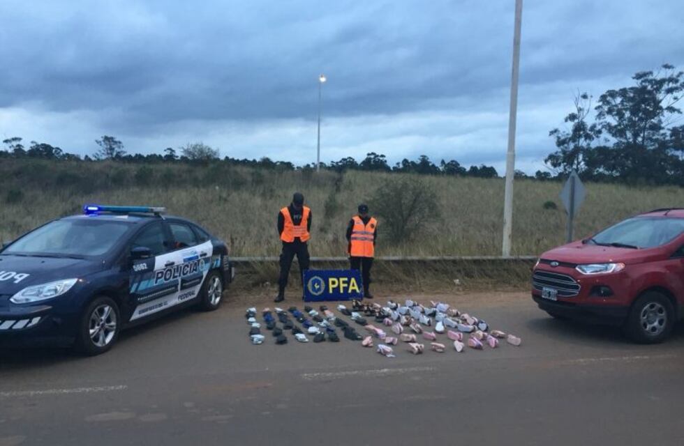 Incautaron dos cargamentos de mercadería ilegal en Paso de los Libres