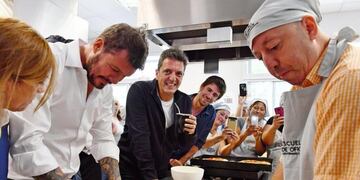 Tinelli con Massa\u002E