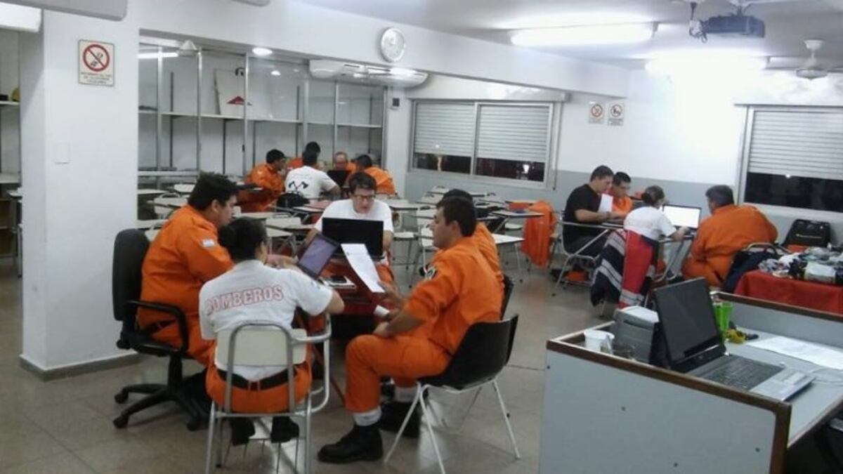 Capacitacion Bomberos Voluntarios Arroyito