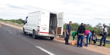 La ambulancia no tenía nafta\u002E