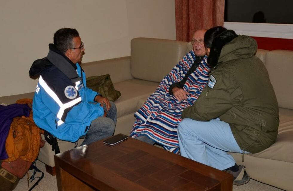 Rescataron a un turista alemán que estaba perdido y con un cuadro de hipotermia