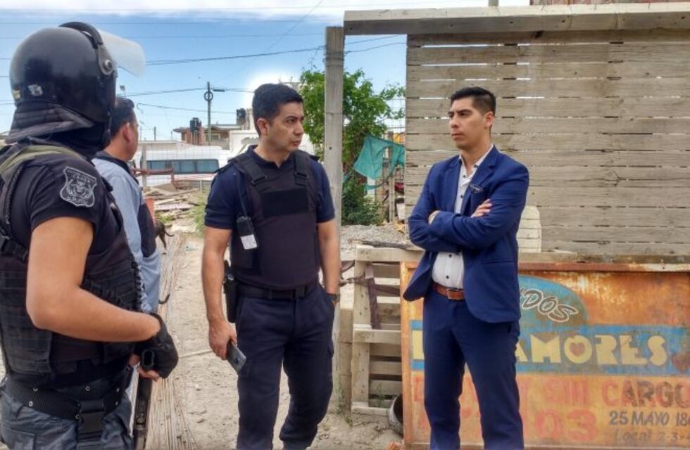 Importante operativo policial en Madryn