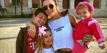 El tierno video de la hija de Evangelina Anderson dando consejos para atarse los cordones