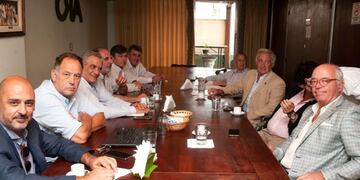 Mesa de Enlace. (Clarín)