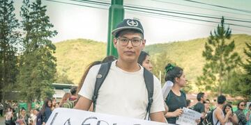 Alumnos reclaman aumentos en la UCASal (Facebook Luciano Perdiguero)