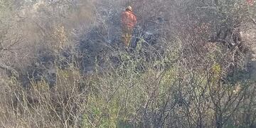 Alta Gracia: Foco de incendio en Valle Grande\u002E