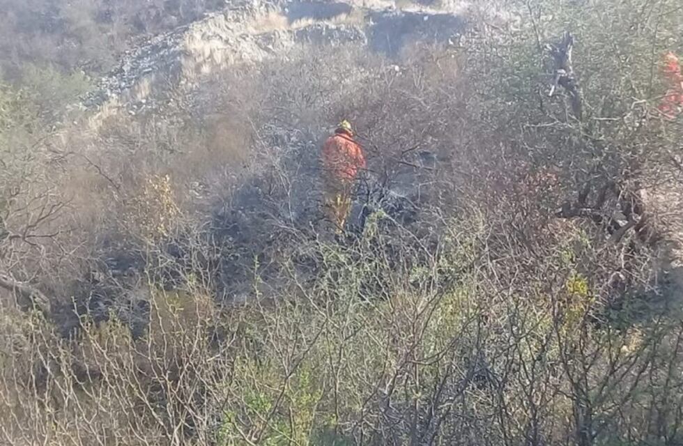 Alta Gracia: Foco de incendio en la zona de Valle Buena Esperanza