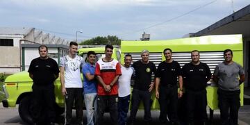 Presos reconstruyeron un autobomba en La Plata\u002E