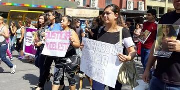 La marcha se llevó a cabo por el microcenro sanjuanino\u002E