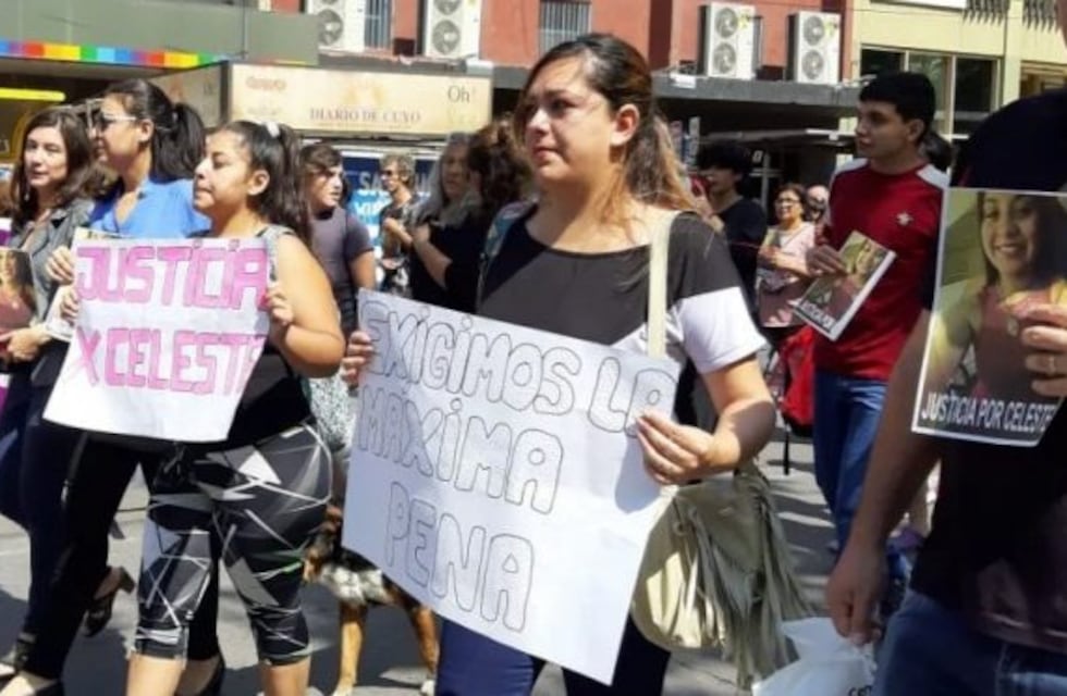 Marcharon por Celeste, la joven que habría sido asesinada por un policía