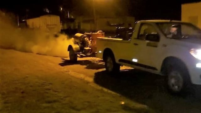 Fumigación en Punta Alta