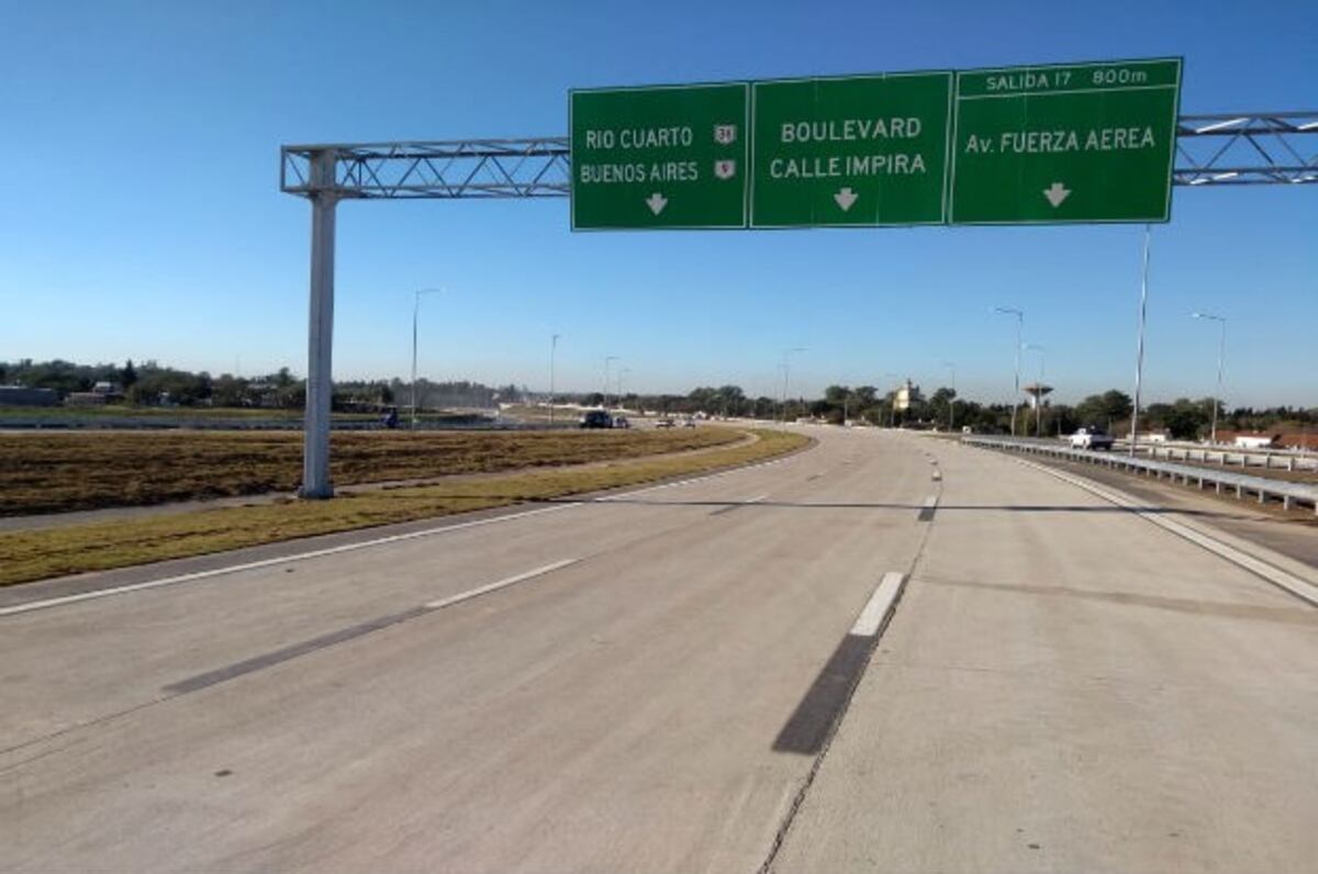 Accesos habilitados (Gobierno de Córdoba)