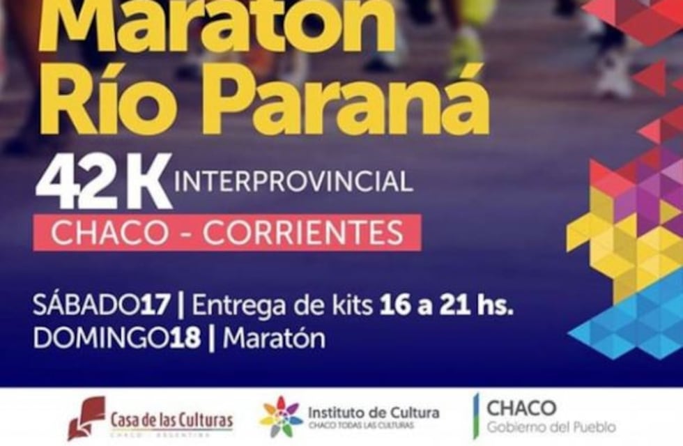 Maratón Río Paraná 2019: entrega de kits y charlas deportivas