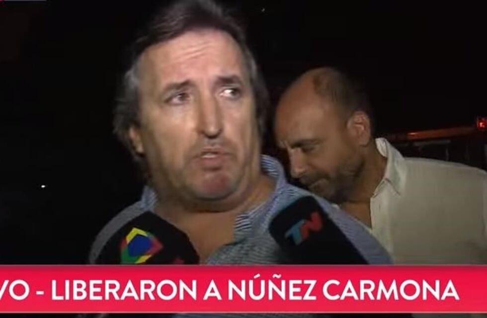 Liberaron al empresario Núñez Carmona
