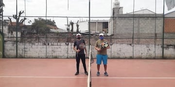 Jugadores de paddle, en Jujuy