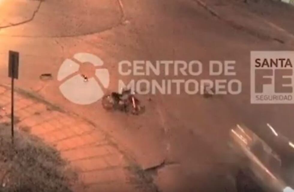 Un violento choque en zona sur fue captado por las cámaras