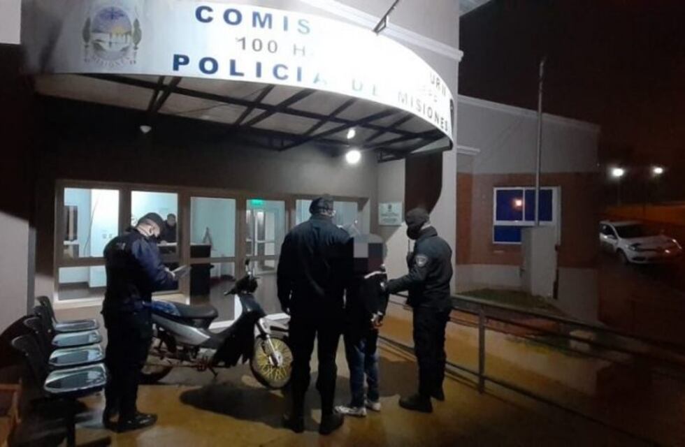 Intentó escapar con una moto robada y fue detenido en Oberá