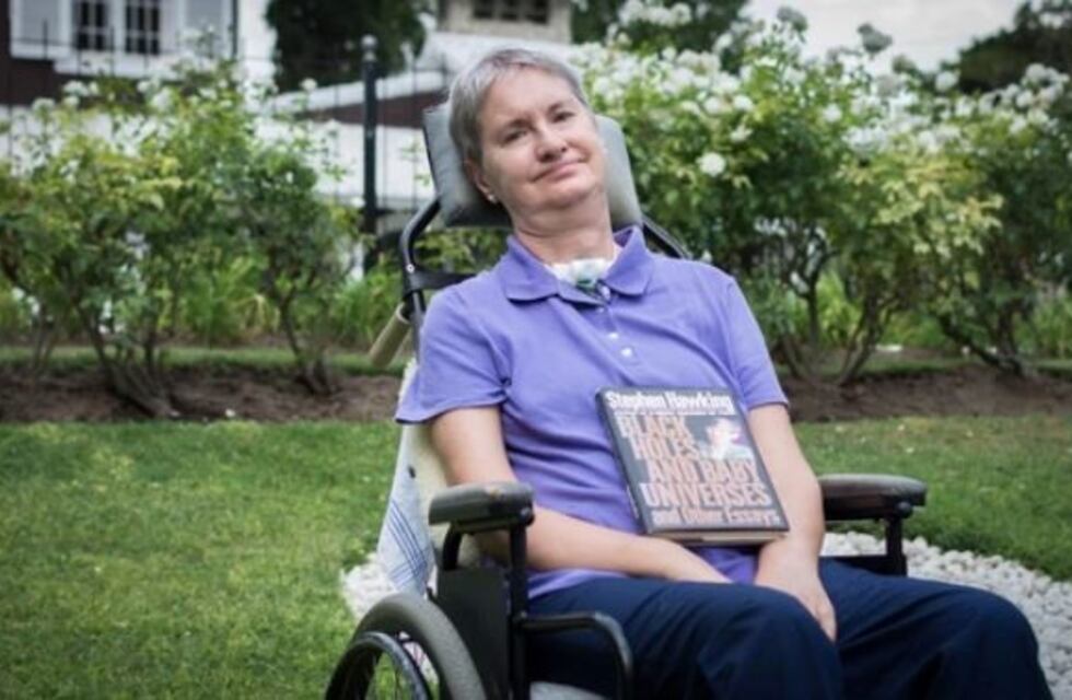 La argentina con ELA que intercambió cartas con Stephen Hawking