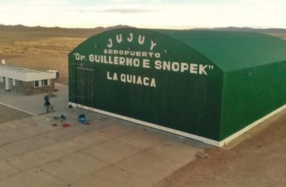 Es "estratégico" ampliar el aeródromo de La Quiaca, dice Martiarena