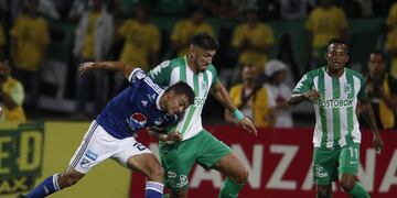 El parejense fue transferido a Atlético Nacional de Medellín este año\u002E (EFE)