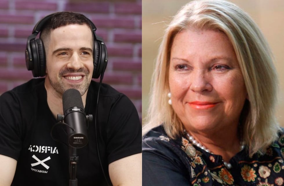 ¡El crossover menos pensado! Intercambio de elogios entre Martín Cirio y Lilita Carrió