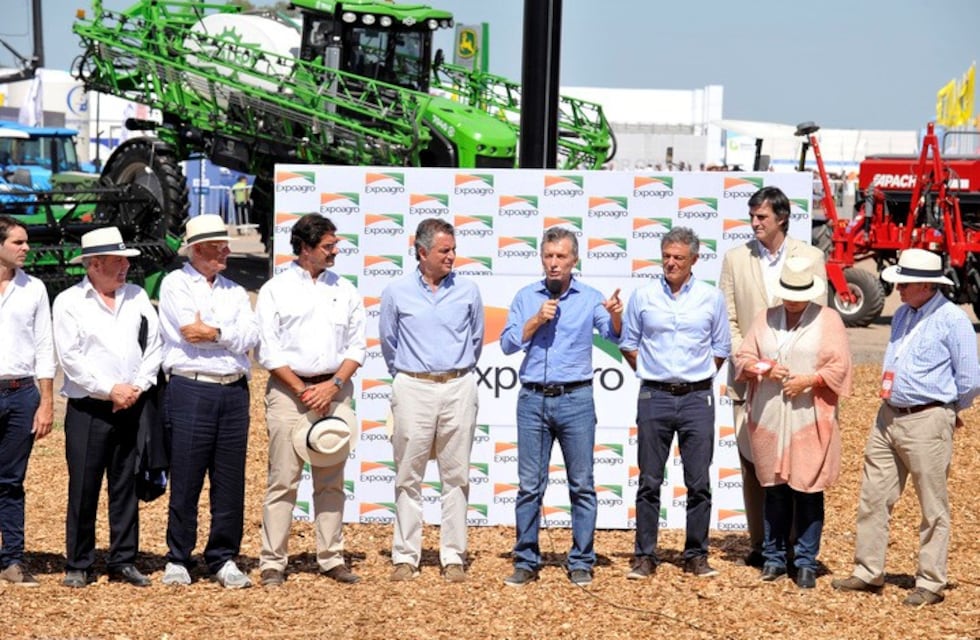 Macri anunció en Expoagro créditos para el campo y la anulación de registros fiscales