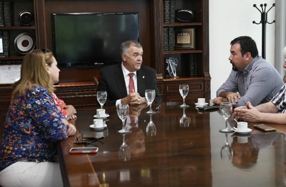 Jaldo recibió a representantes y colaboradores por la celebración a la Virgen de Lourdes