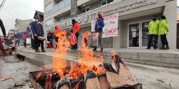 Protesta CECU