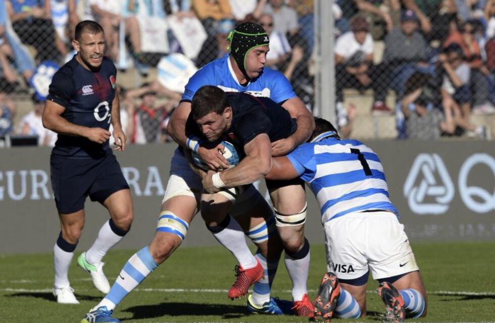 Los Pumas perdieron sobre la hora 38-34 ante Inglaterra en San Juan