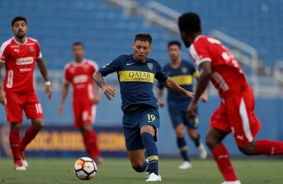 Boca le ganó 4 a 2 a Independiente Medellín