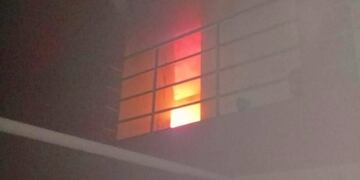 Incendio en un departamento