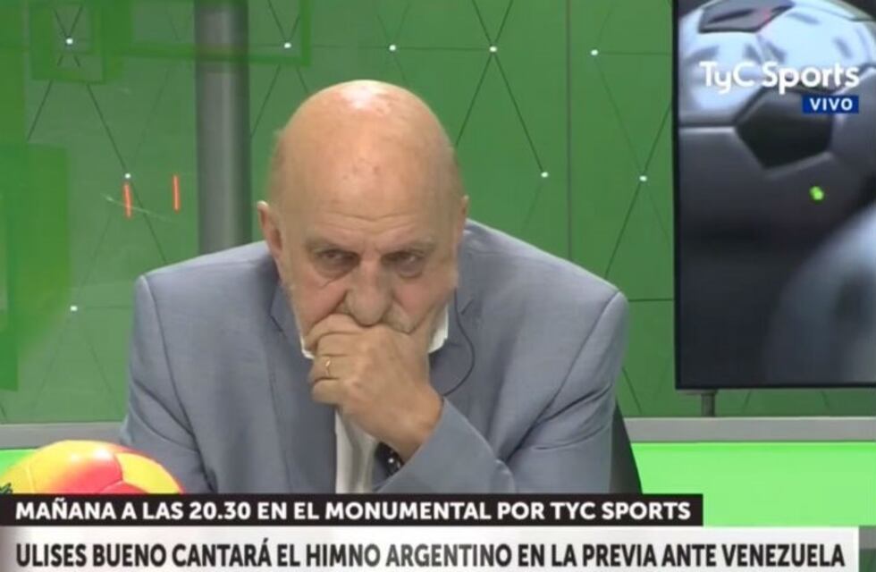 El enojo de Horacio Pagani porque Ulises Bueno cantará el Himno en el partido entre Argentina y Venezuela