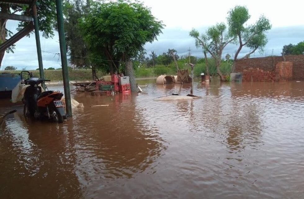Llovió en Anta y crece la preocupación por las inundaciones