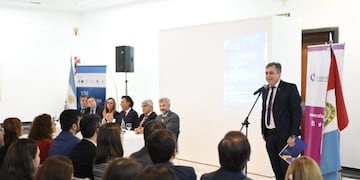 El Intendente Luis Castellano participó de la apertura de la jornada (Prensa Municipalidad de Rafaela)