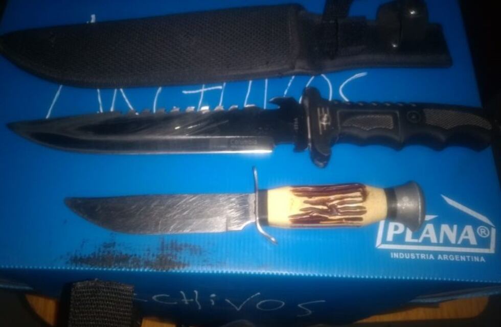 Detuvieron a tres jóvenes que iban armados con cuchillos a una escuela de barrio Rucci