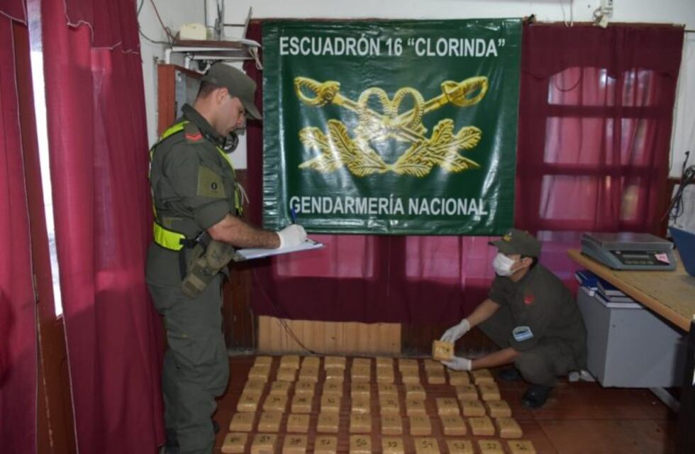 Operativo Dreyco: Gendarmería incautó casi 23 kilos de marihuana en Formosa