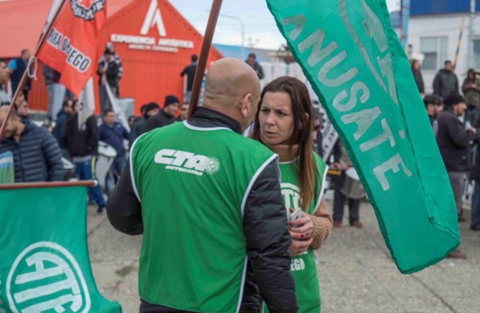 Marcha de la CTA Tierra del Fuego por los derechos de las personas con discapacidad