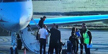 Lionel Messi ya estu00e1 en Rosario y se prepara para su boda con Antonella Roccuzzo\u002E