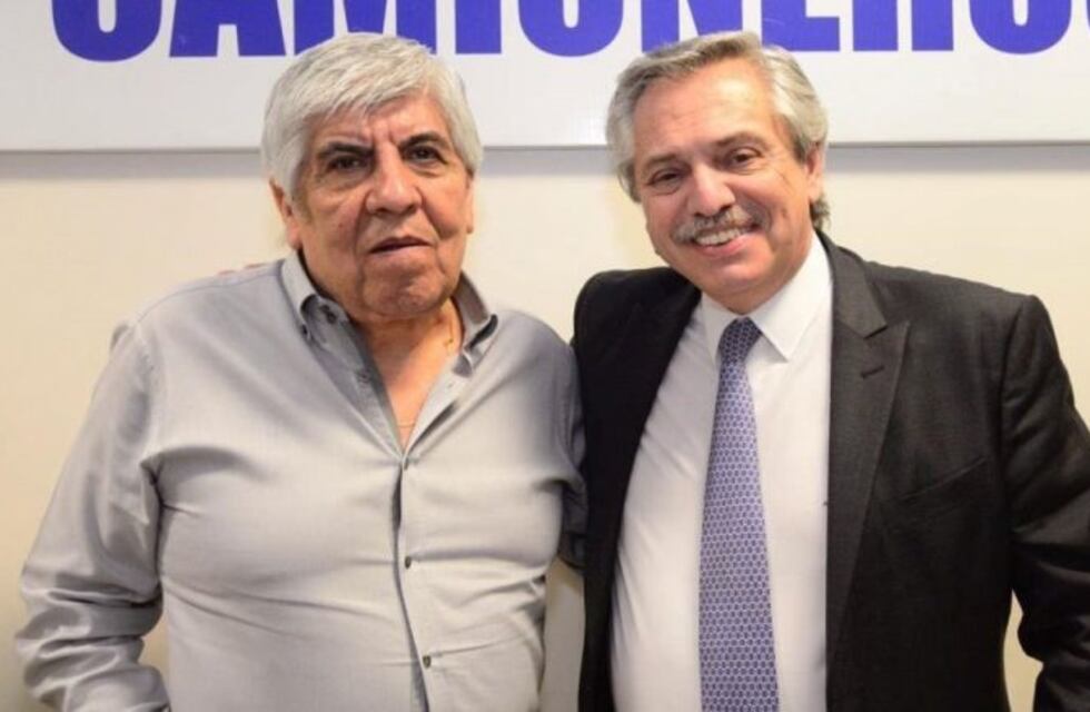 Alberto Fernández elogió a Hugo Moyano: "Es un dirigente ejemplar"