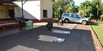 Colonia Mado: Gendarmería Nacional incautó 270 kilos de marihuana