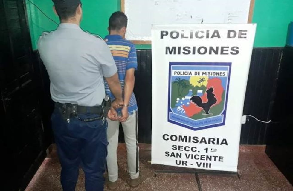 En San Vicente detuvieron a un hombre con pedido de captura cuando fue a votar