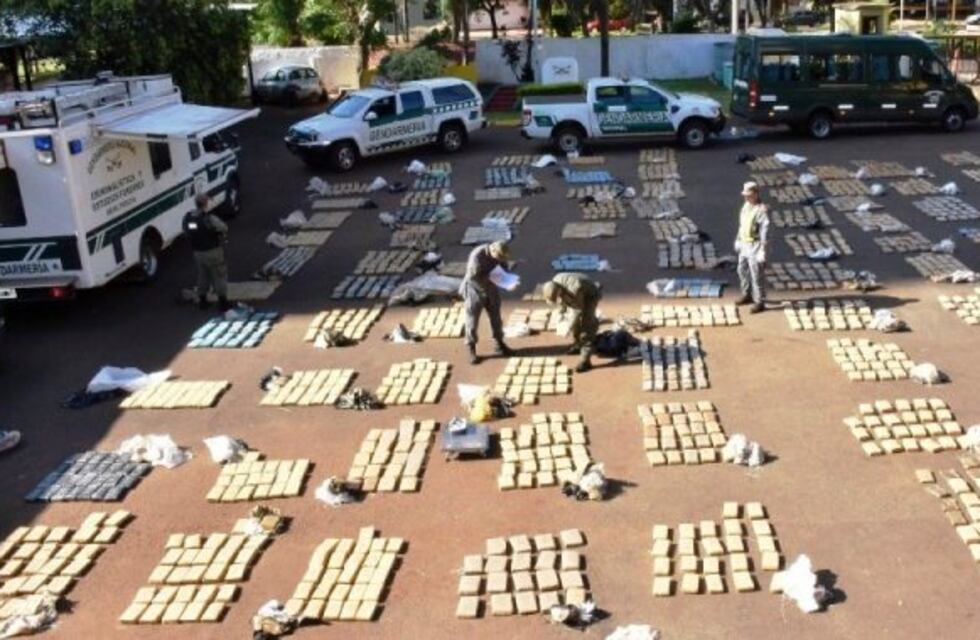 Gendarmería secuestró más de dos toneladas de marihuana en Posadas