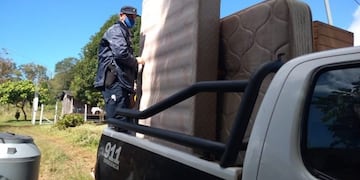 El menor desvalijó completa la casa de su papá\u002E