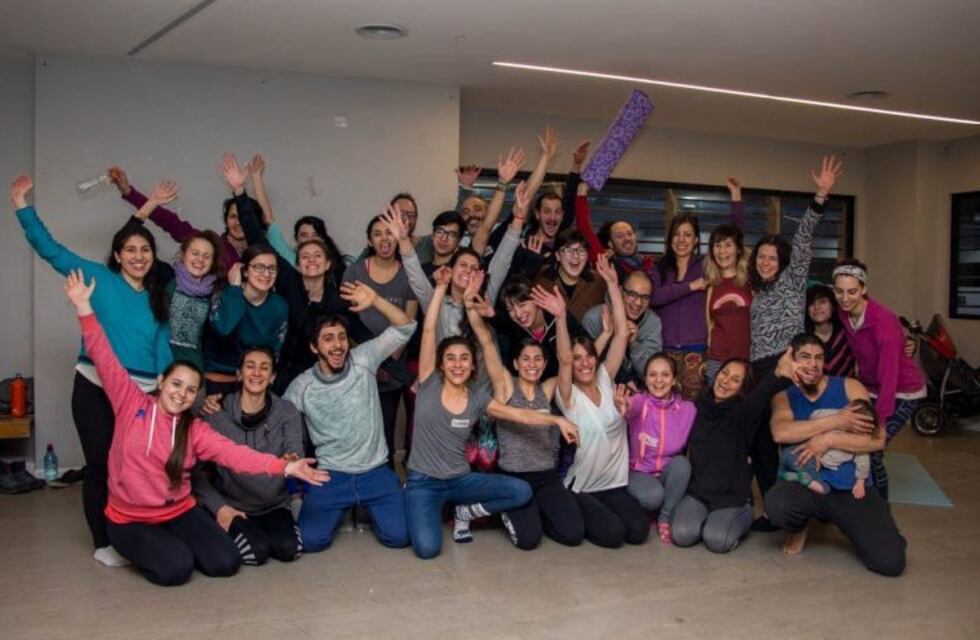 Se desarrollaron los talleres de Acroyoga en Ushuaia
