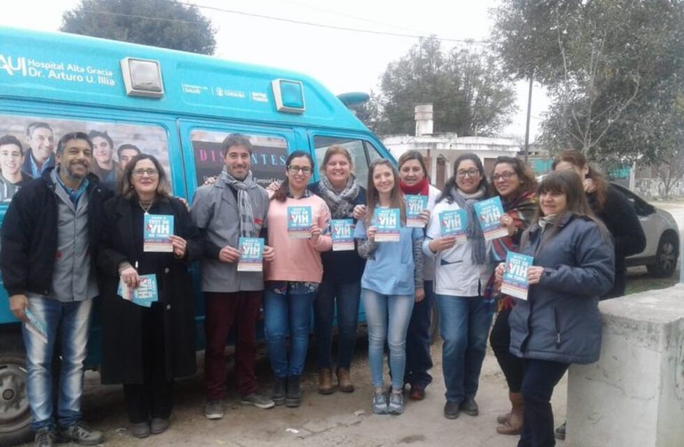 La campaña de Testeo de VIH llegó a Barrio Parque San Juan