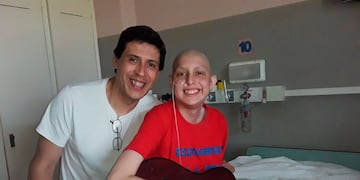 Nacho González junto a su papá José